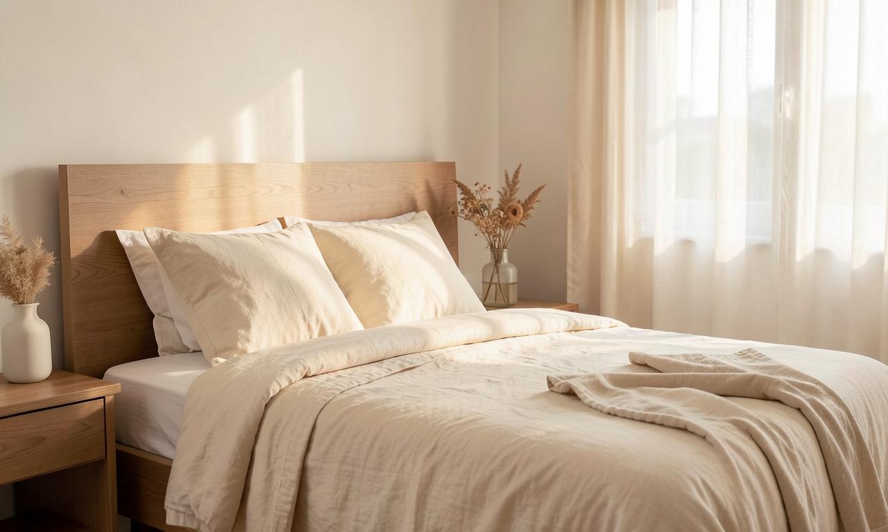 Helles Schlafzimmer von Le Soleil No° 2